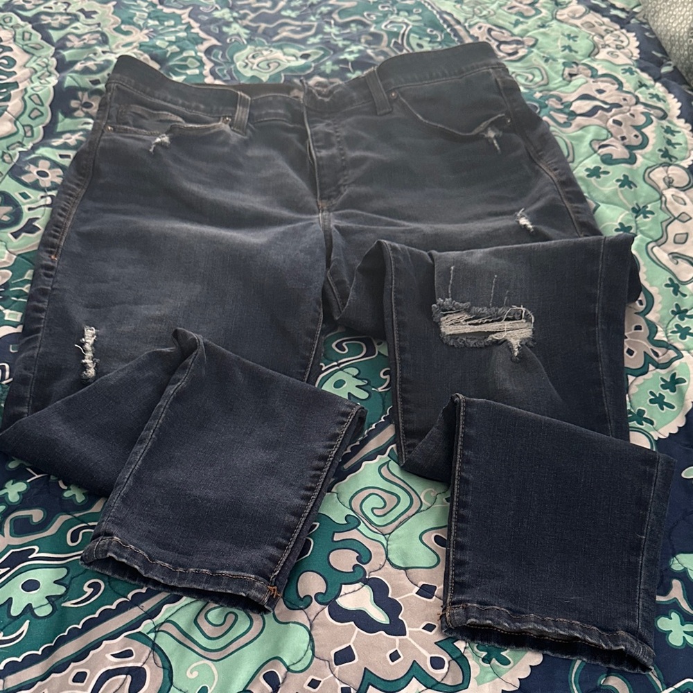 LuLaRoe Women's Skinny Jeans - Dark Blue